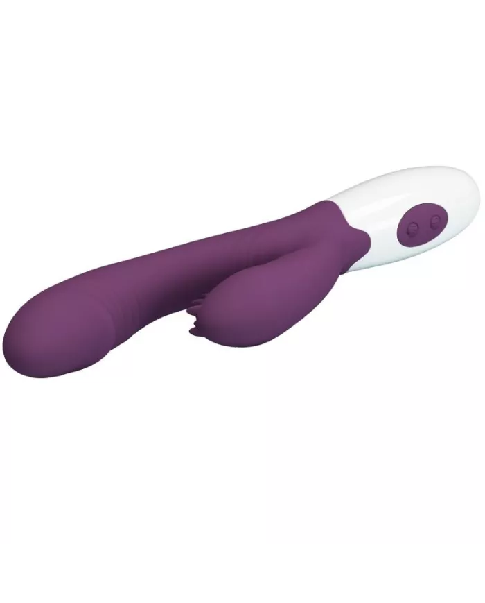 PRETTY LOVE - ANDRE VIBRATEUR RABBIT & STIMULATEUR DE POINT G VIOLET PRETTY LOVE - ANDRE VIBRATEUR RABBIT & STIMULATEUR DE POINT G VIOLET