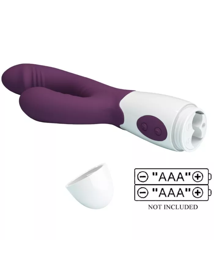 PRETTY LOVE - ANDRE VIBRATEUR RABBIT & STIMULATEUR DE POINT G VIOLET PRETTY LOVE - ANDRE VIBRATEUR RABBIT & STIMULATEUR DE POINT G VIOLET