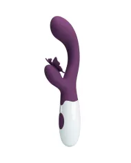 PRETTY LOVE - BUTTERFLY KISS VIBRATEUR RABBIT ET STIMULATEUR DE POINT G VIOLET PRETTY LOVE - BUTTERFLY KISS VIBRATEUR RABBIT ET STIMULATEUR DE POINT G VIOLET