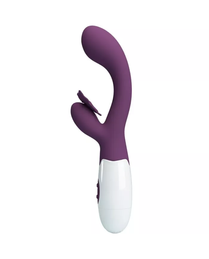 PRETTY LOVE - BUTTERFLY KISS VIBRATEUR RABBIT ET STIMULATEUR DE POINT G VIOLET PRETTY LOVE - BUTTERFLY KISS VIBRATEUR RABBIT ET STIMULATEUR DE POINT G VIOLET