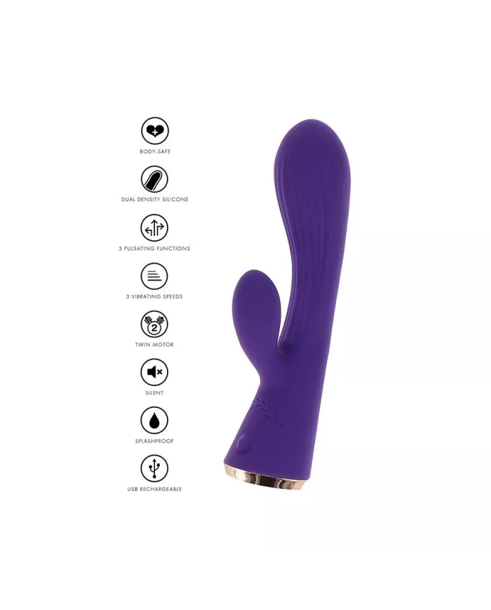 TOYJOY - IVY IRIS VIBRATEUR LAPIN VIOLET