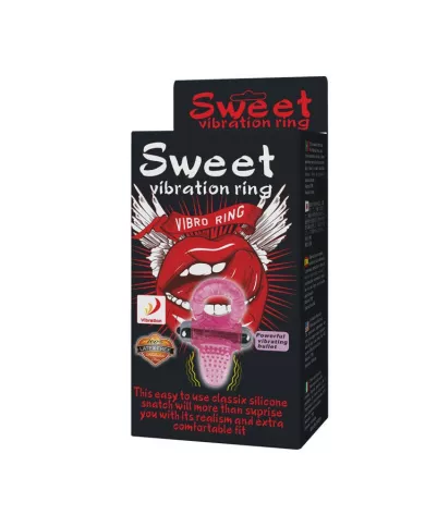 BAILE - ANNEAU PÉNIS VIBRATEUR ROSE SWEET ABS 10 RYTHMES BAILE - ANNEAU PÉNIS VIBRATEUR ROSE SWEET ABS 10 RYTHMES