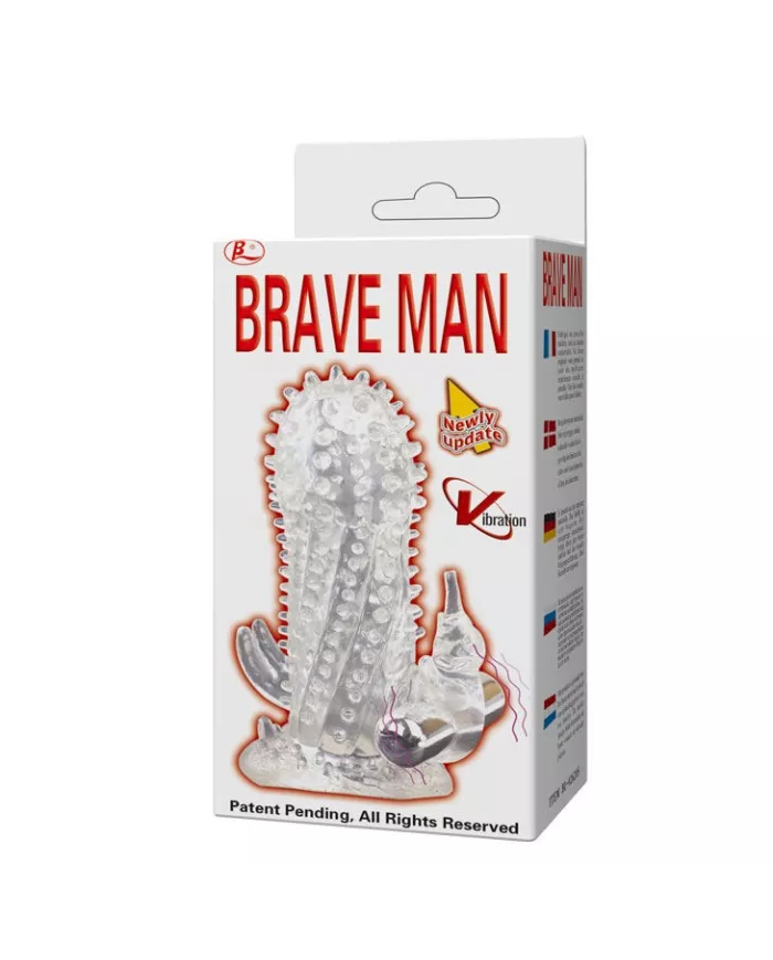 BAILE - BRAVE MAN RABBIT VIBRATEUR EXTENSION DE PÉNIS