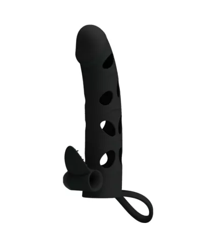 PRETTY LOVE - HOUSSE EN SILICONE AVEC VIBRATION 15.2 CM