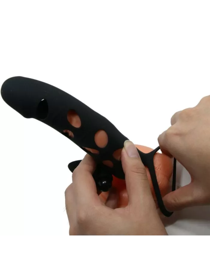 PRETTY LOVE - HOUSSE EN SILICONE AVEC VIBRATION 15.2 CM