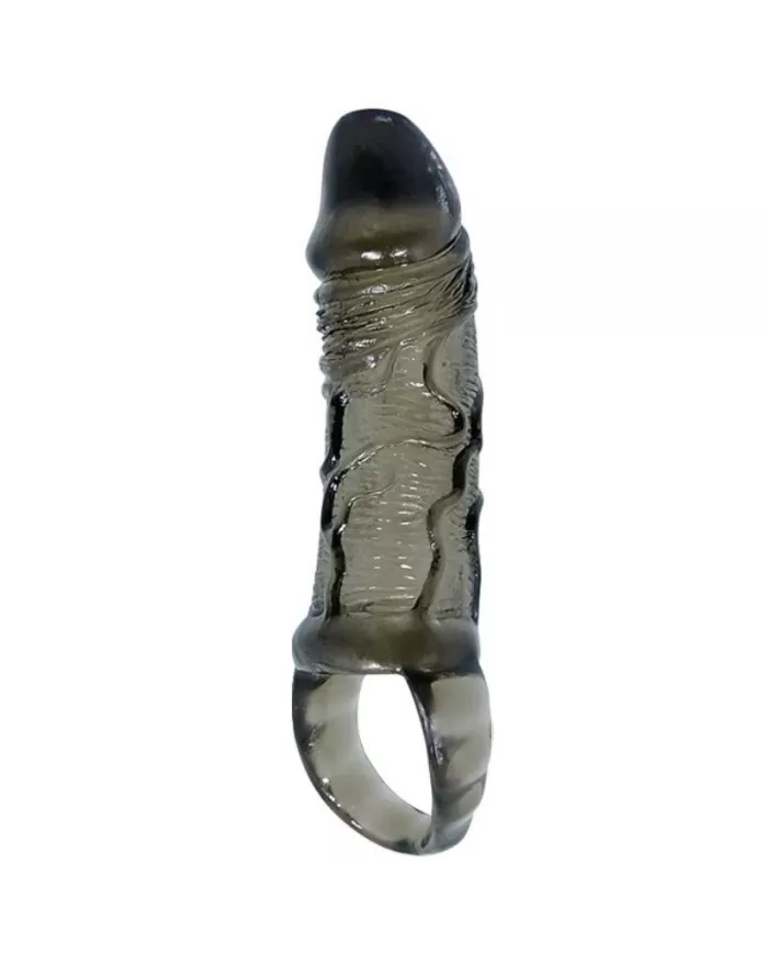BAILE - GAINE DEXTENSION DE PÉNIS AVEC SANGLE POUR TESTICULES 11.5 CM