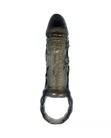 BAILE - GAINE DEXTENSION DE PÉNIS AVEC SANGLE POUR TESTICULES 11.5 CM