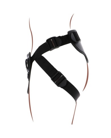 GET REAL - HARNAIS STRAP-ON DELUXE NOIR