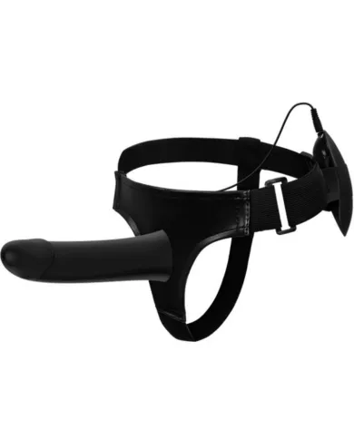 PRETTY LOVE - VITO STRAP ON AVEC GODE CREUX ET VIBRATION 17.3 CM PRETTY LOVE - VITO STRAP ON AVEC GODE CREUX ET VIBRATION 17.3 CM