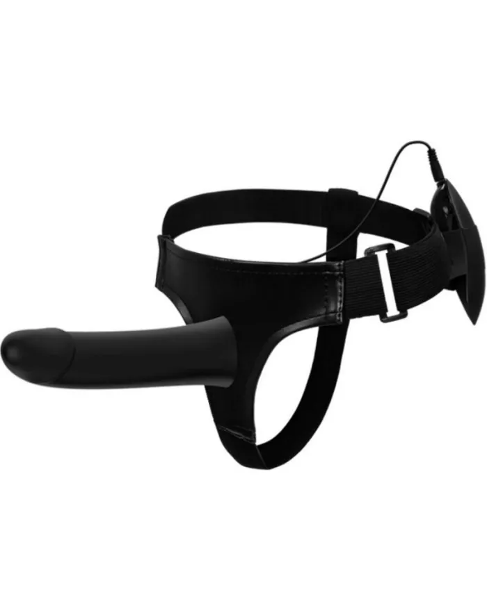 PRETTY LOVE - VITO STRAP ON AVEC GODE CREUX ET VIBRATION 17.3 CM PRETTY LOVE - VITO STRAP ON AVEC GODE CREUX ET VIBRATION 17.3 CM