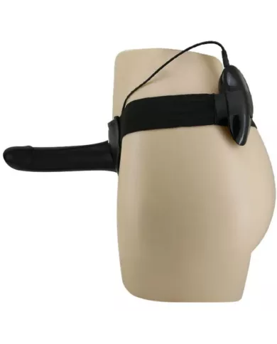 PRETTY LOVE - VITO STRAP ON AVEC GODE CREUX ET VIBRATION 17.3 CM PRETTY LOVE - VITO STRAP ON AVEC GODE CREUX ET VIBRATION 17.3 CM