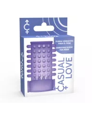 CASUAL LOVE - COUVERCLE DE PÉNIS DE VIBRATEUR LILAS CASUAL LOVE - COUVERCLE DE PÉNIS DE VIBRATEUR LILAS