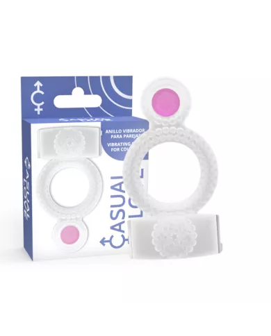 CASUAL LOVE - BAGUE TRANSPARENTE DOUBLE PLAISIR