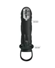 PRETTY LOVE - HOUSSE EN SILICONE AVEC VIBRATION 14 CM 2.0