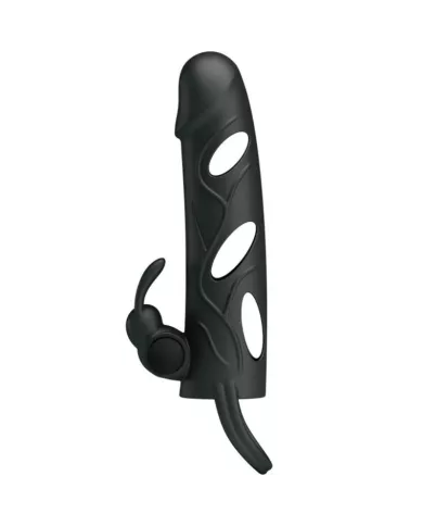 PRETTY LOVE - HOUSSE EN SILICONE AVEC VIBRATION 14 CM 2.0