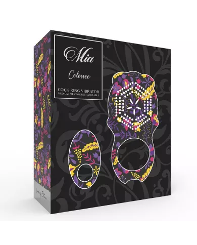 MIA  - TELECOMMANDE COLOSSEO RING NOIR MIA  - TELECOMMANDE COLOSSEO RING NOIR