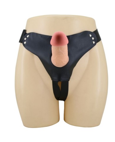 PRETTY LOVE - MAVIS HARNAIS CULOTTE UNIVERSELLE AVEC GODE 19 CM NATUREL