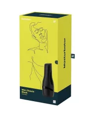 SATISFYER - MASTURBATEUR HOMME CLASSIQUE NOIR