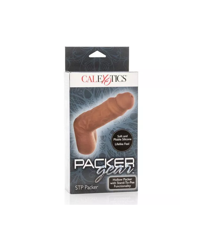 CALEXOTICS - SUPPORT POUR PEE PACKER MARRON