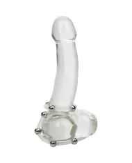 CALEXOTICS - ENSEMBLE DE BAGUES EN SILICONE PERLÉES EN ACIER CALEXOTICS - ENSEMBLE DE BAGUES EN SILICONE PERLÉES EN ACIER