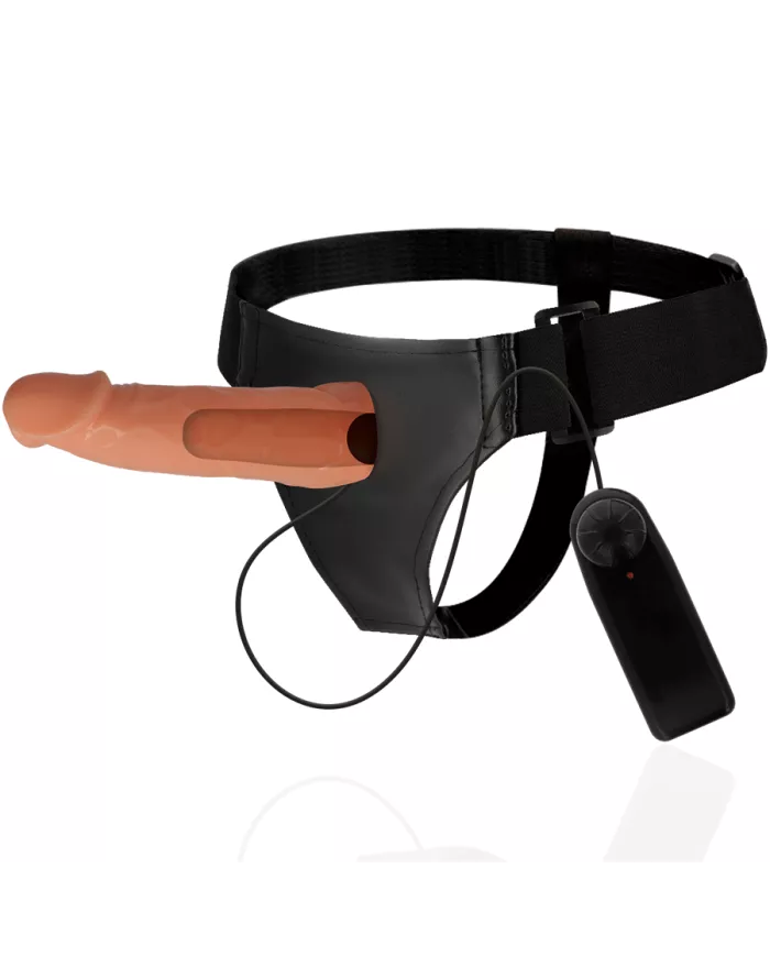 HARNESS ATTRACTION - WILLIAN HOLLOW RNES AVEC VIBRATEUR 17 CM -O- 4.5 CM