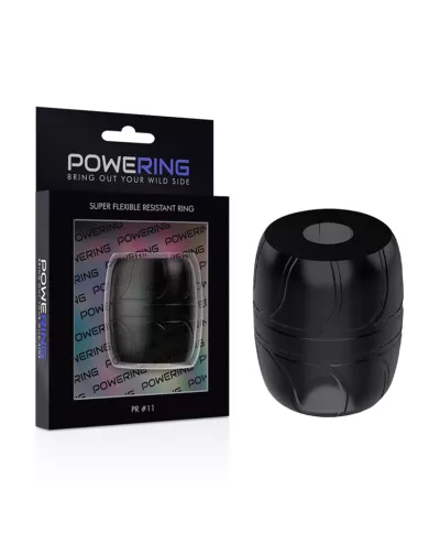 POWERING - ANNEAU PÉNIS SUPER FLEXIBLE ET RÉSISTANT 5 CM PR11 NOIR POWERING - ANNEAU PÉNIS SUPER FLEXIBLE ET RÉSISTANT 5 CM PR11 NOIR