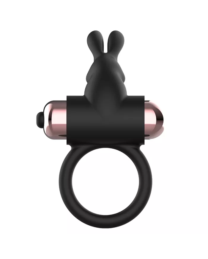 COQUETTE CHIC DESIRE - COCKRING AVEC VIBRATEUR NOIR/ OR COQUETTE CHIC DESIRE - COCKRING AVEC VIBRATEUR NOIR/ OR