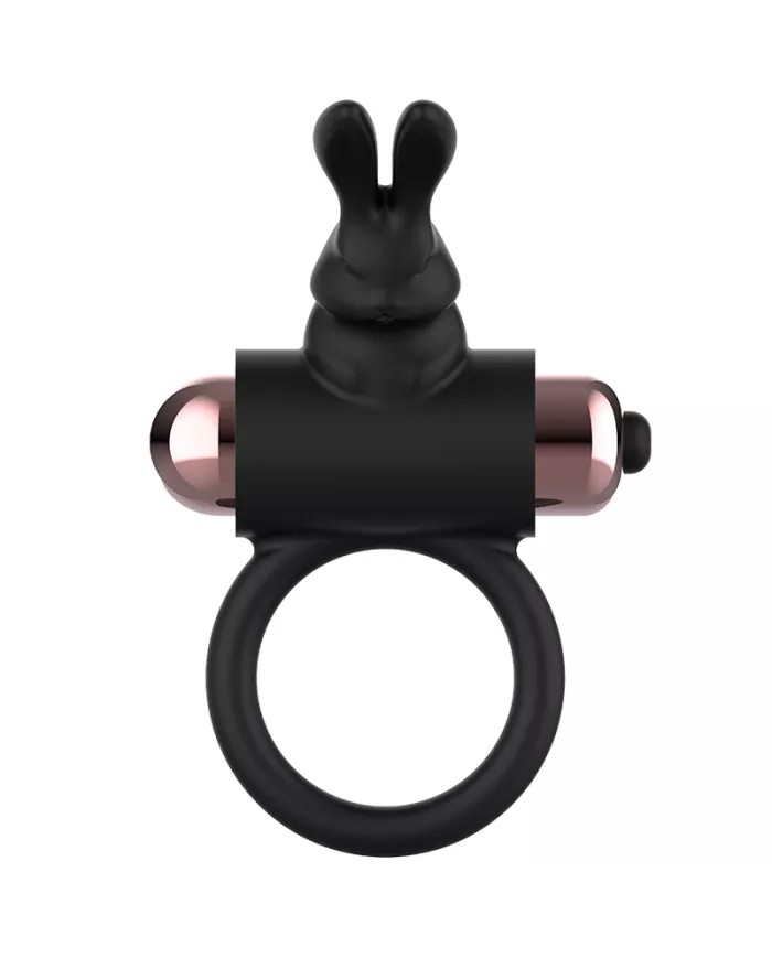 COQUETTE CHIC DESIRE - COCKRING AVEC VIBRATEUR NOIR/ OR COQUETTE CHIC DESIRE - COCKRING AVEC VIBRATEUR NOIR/ OR