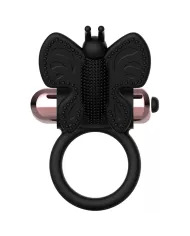 COQUETTE CHIC DESIRE - COCKRING PAPILLON AVEC VIBRATEUR NOIR/ OR COQUETTE CHIC DESIRE - COCKRING PAPILLON AVEC VIBRATEUR NOIR/ OR