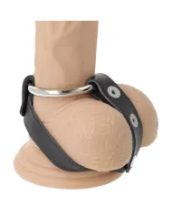 DARKNESS - ANNEAU DE BITE ET TESTICULE BDSM DARKNESS - ANNEAU DE BITE ET TESTICULE BDSM