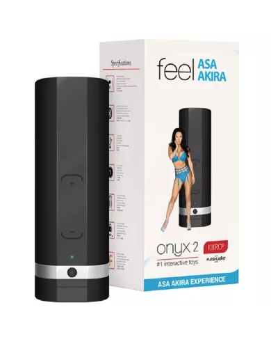KIIROO - MASTURBATEUR TÉLÉDILDONIQUE ONYX+ ASA AKIRA EXPERIENCE