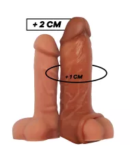 VIRILXL - EXTENSION DE PÉNIS EN SILICONE LIQUIDE V7 MARRON VIRILXL - EXTENSION DE PÉNIS EN SILICONE LIQUIDE V7 MARRON