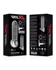 VIRILXL - EXTENSION DE PÉNIS ET GAINE V15 TRANSPARENTE VIRILXL - EXTENSION DE PÉNIS ET GAINE V15 TRANSPARENTE