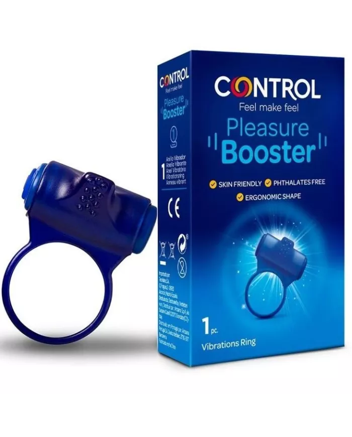 CONTROL - ANNEAU VIBRATEUR PLEASURE BOOSTER CONTROL - ANNEAU VIBRATEUR PLEASURE BOOSTER