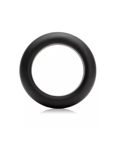 JE JOUE - ANNEAU PÉNIAL EN SILICONE  EXTENSION MAXIMALE - NOIR