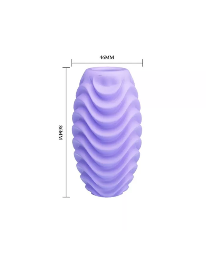 PRETTY LOVE - OEUF MASTURBATEUR LILAS DOUBLE FACE