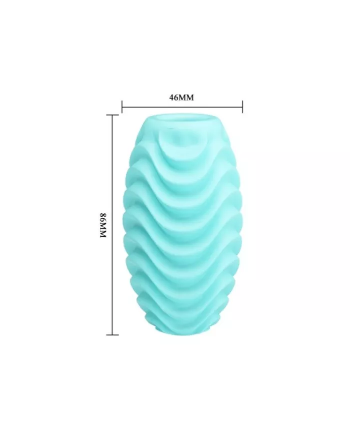 PRETTY LOVE - OEUF MASTURBATEUR DOUBLE FACE TURQUOISE PRETTY LOVE - OEUF MASTURBATEUR DOUBLE FACE TURQUOISE