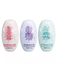 PRETTY LOVE - OEUF MASTURBATEUR DOUBLE FACE 15 UNITÉS PRETTY LOVE - OEUF MASTURBATEUR DOUBLE FACE 15 UNITÉS