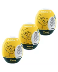 SATISFYER - 3 OEUFS MASTURBATEURS FIERCE SATISFYER - 3 OEUFS MASTURBATEURS FIERCE