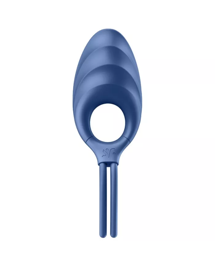 SATISFYER - VIBRATEUR ANNEAU SWORDSMAN BLEU