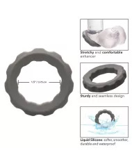 CALEXOTICS - BAGUE ALPHA ERECT GRIS CALEXOTICS - BAGUE ALPHA ERECT GRIS