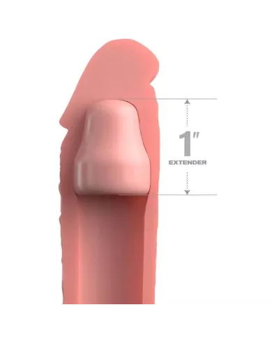 FANTASY X- TENSIONS - MANCHE PIPEDREAMS 17,78 CM + PEAU PLUG 2,54 CM FANTASY X- TENSIONS - MANCHE PIPEDREAMS 17,78 CM + PEAU PLUG 2,54 CM