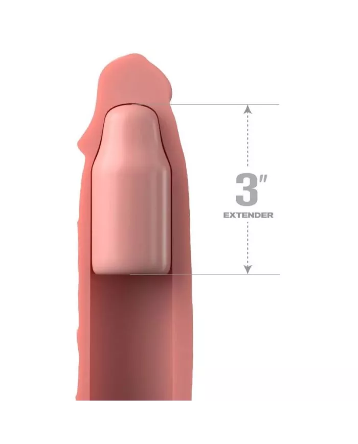 FANTASY X- TENSIONS - MANCHE PIPEDREAMS 22,86 CM + PEAU PLUG 7,62 CM FANTASY X- TENSIONS - MANCHE PIPEDREAMS 22,86 CM + PEAU PLUG 7,62 CM