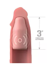 FANTASY X- TENSIONS - PIPEDREAMS MANCHE 22,86 CM + PLUG 7,62 CM REMOTE SKIN FANTASY X- TENSIONS - PIPEDREAMS MANCHE 22,86 CM + PLUG 7,62 CM REMOTE SKIN