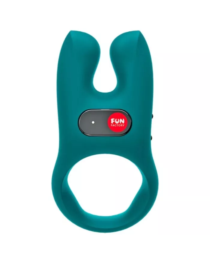 FUN FACTORY - ANNEAU PÉNIEN VIBRANT NOS BLEU MER PROFONDE