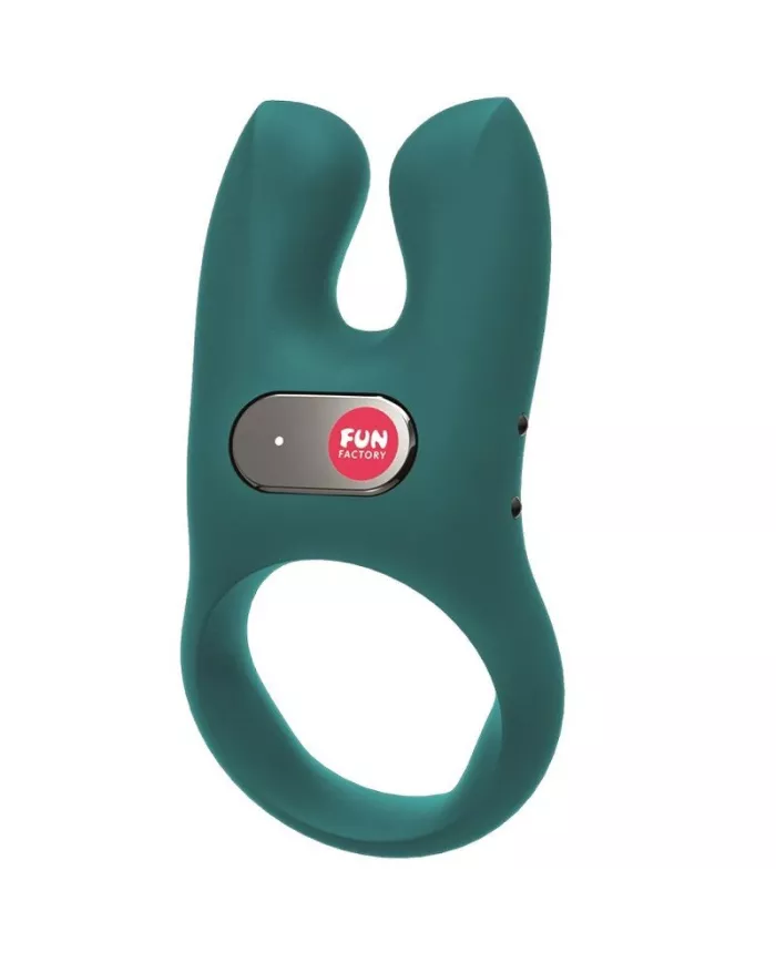 FUN FACTORY - ANNEAU PÉNIEN VIBRANT NOS BLEU MER PROFONDE