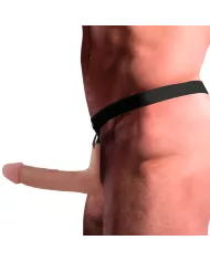 INTENSE - HARNAIS CREUX AVEC GODE EN SILICONE 16 X 3,5 CM