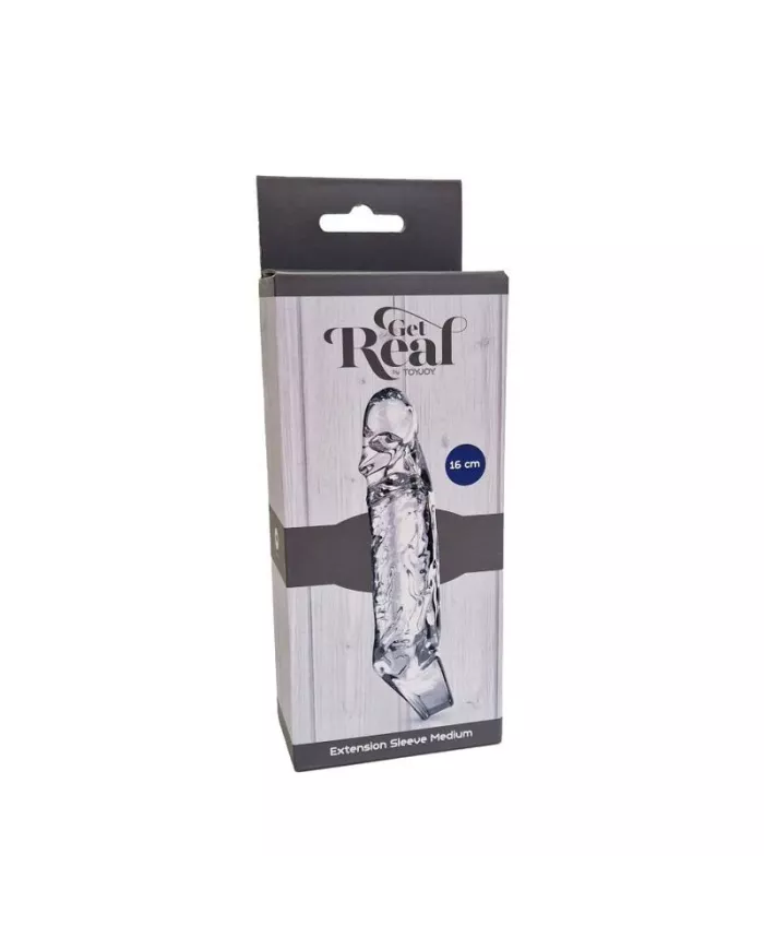 GET REAL - MANCHON DEXTENSION MOYEN TRANSPARENT GET REAL - MANCHON DEXTENSION MOYEN TRANSPARENT