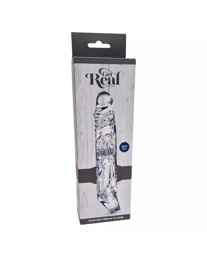 GET REAL - MANCHON DEXTENSION XLARGE TRANSPARENT GET REAL - MANCHON DEXTENSION XLARGE TRANSPARENT
