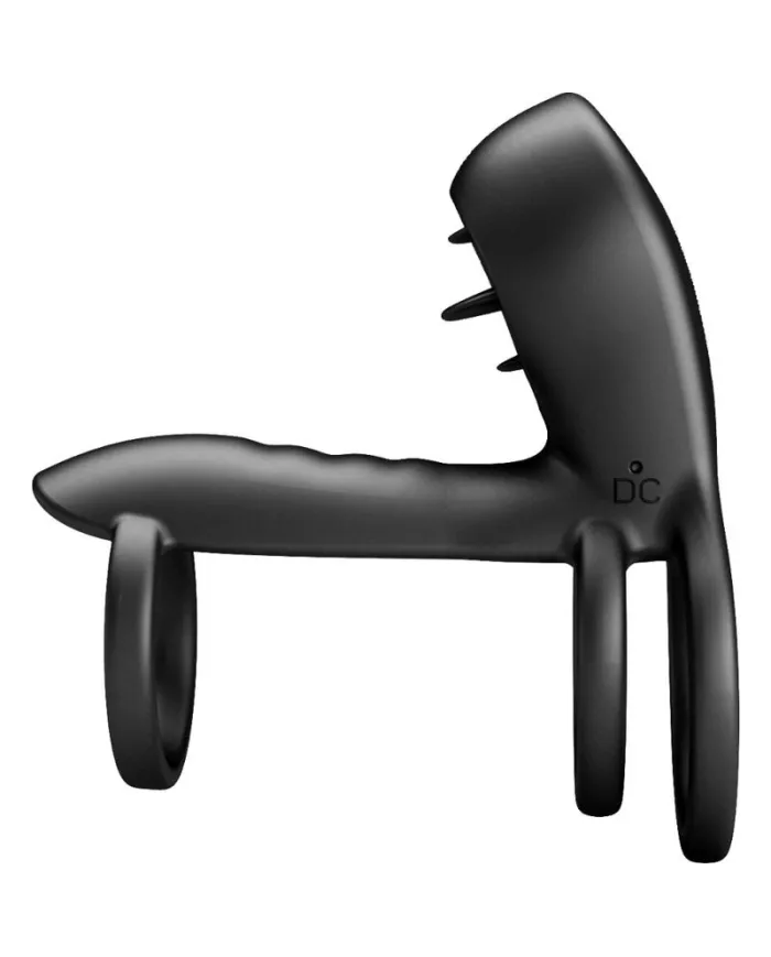 PRETTY LOVE - GAINE PÉNIS JAMMY 12 VIBRATIONS AVEC LANGUE EN SILICONE RECHARGEABLE PRETTY LOVE - GAINE PÉNIS JAMMY 12 VIBRATIONS AVEC LANGUE EN SILICONE RECHARGEABLE